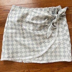 Judith March boutique faux wrap skirt